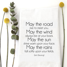 Load image into Gallery viewer, IRISH BLESSING - TEA TOWEL