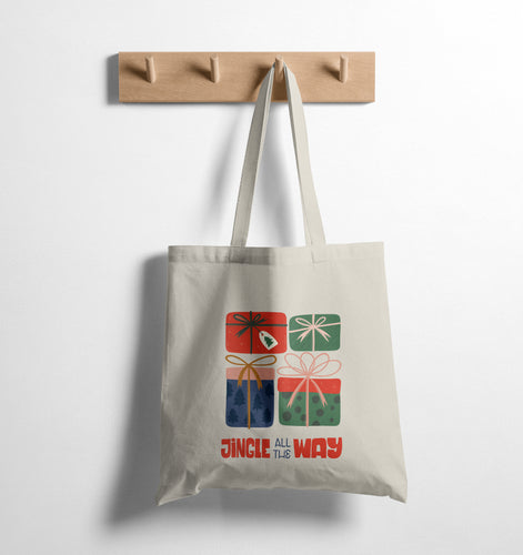 JINGLE ALL THE WAY - TOTE BAG