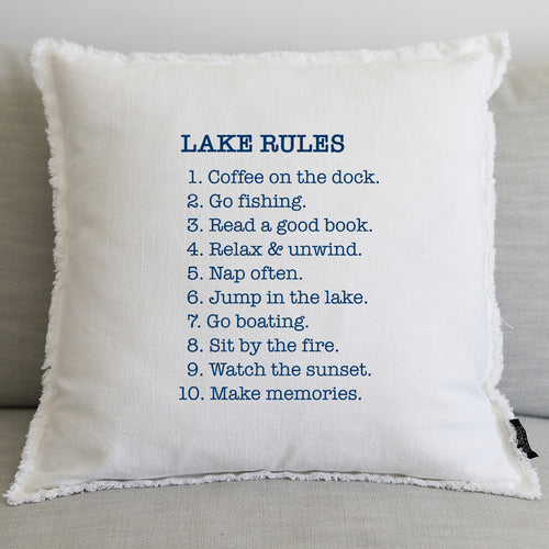 LAKE RULES - 20