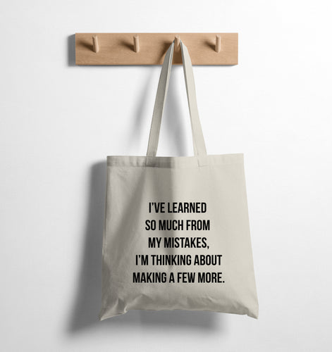 LEARNED SO MUCH - TOTE BAG