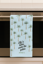 Load image into Gallery viewer, UNDER THE PALMS (custom) MICROFIBER - MIDI TOWEL