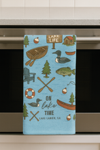 Load image into Gallery viewer, ON LAKE TIME (custom) MICROFIBER - MIDI TOWEL