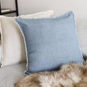 LINEN PILLOW COVER 24