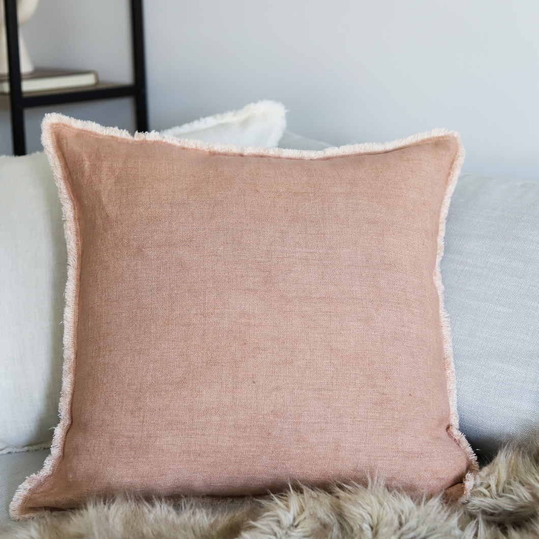 LINEN PILLOW COVER 24