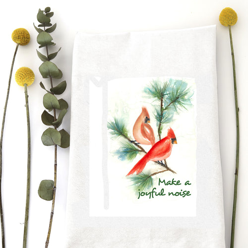 MAKE A JOYFUL NOISE TEA TOWEL