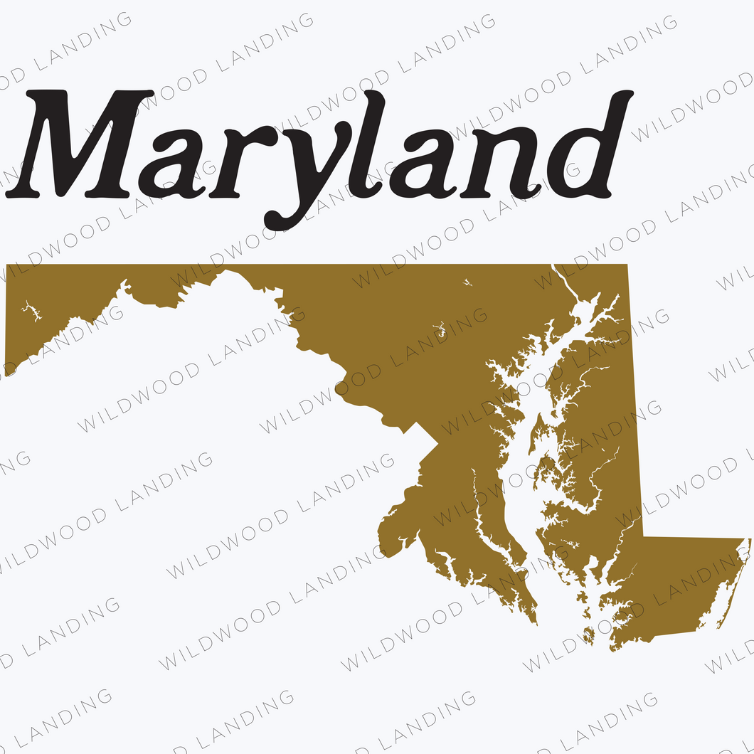 MARYLAND SILHOUETTE