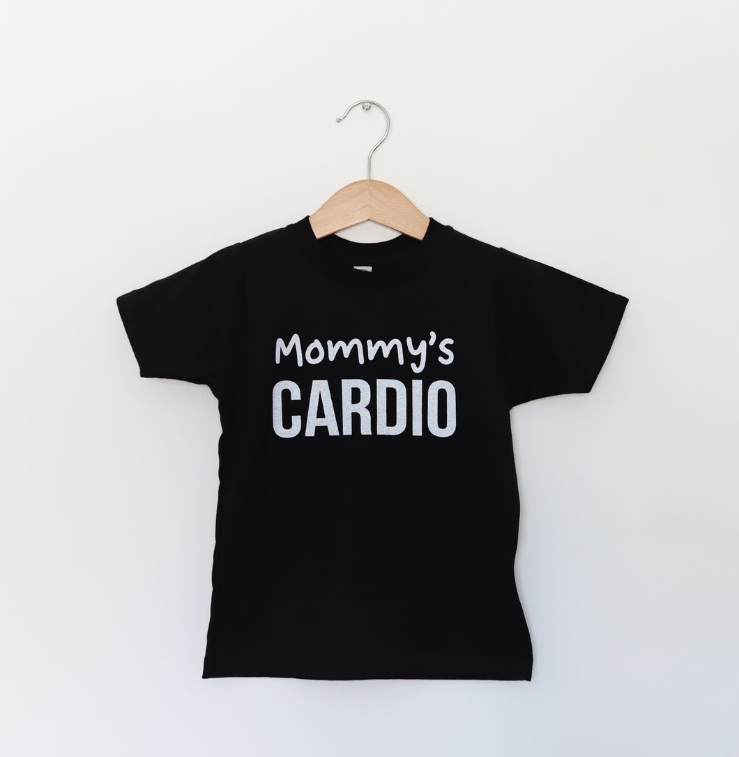 MOMMY'S CARDIO TODDLER SHIRT