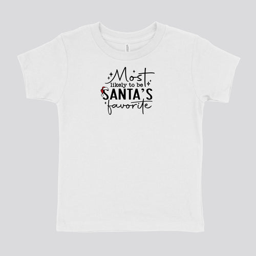 SANTA'S FAVORITE - TODDLER SHIRT