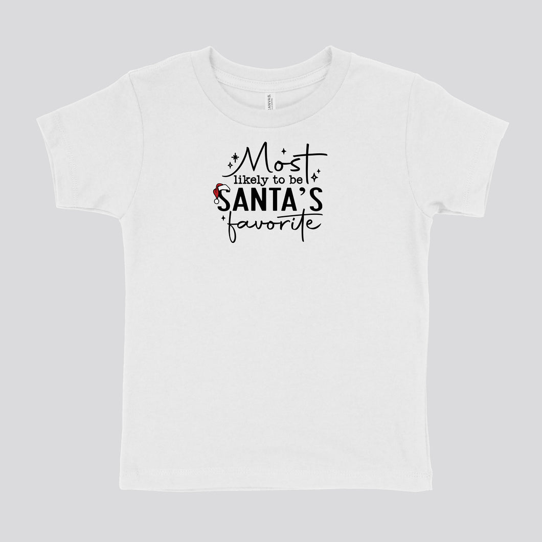 SANTA'S FAVORITE - TODDLER SHIRT