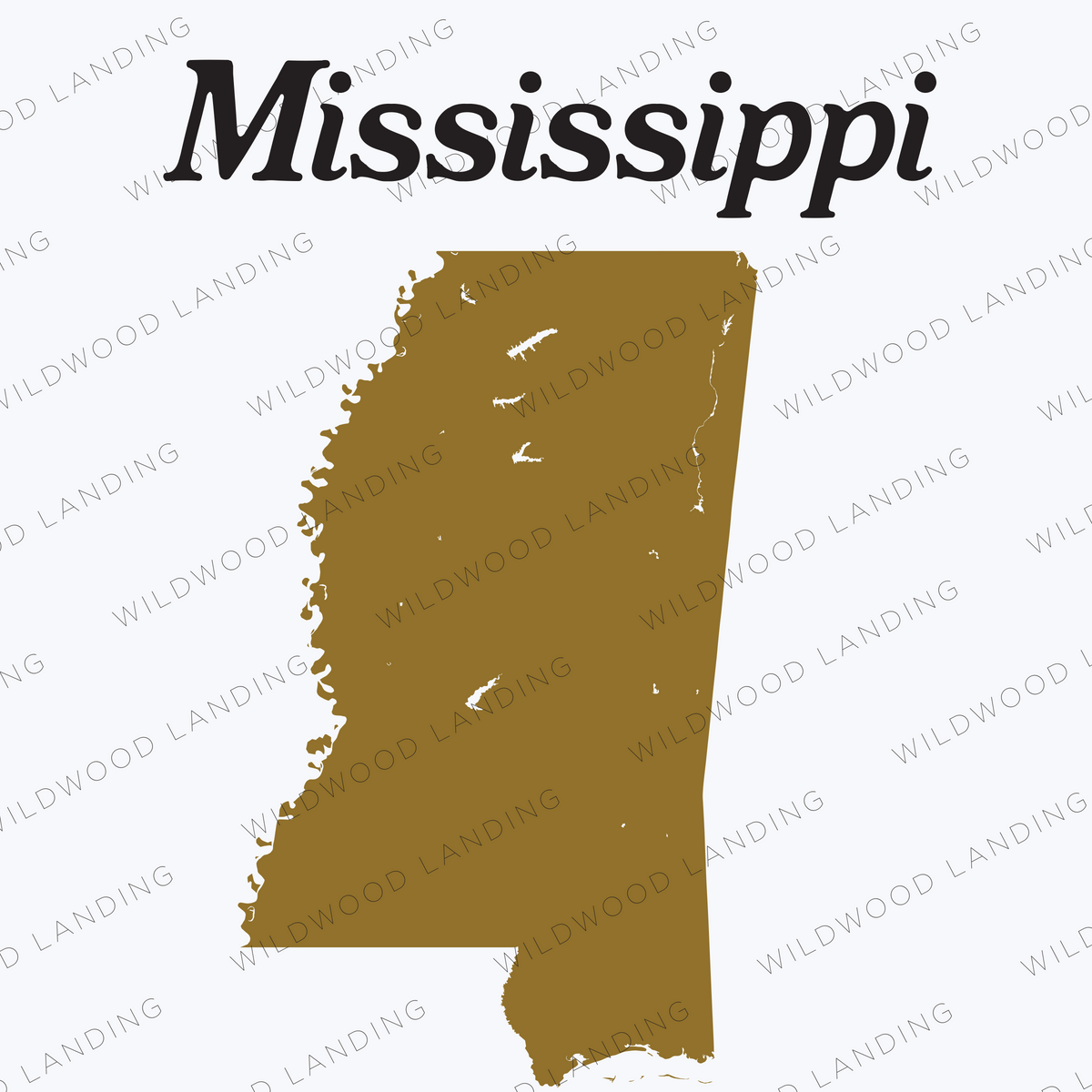 MISSISSIPPI SILHOUETTE – Wildwood Landing LLC