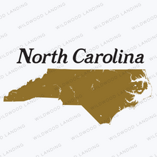 Load image into Gallery viewer, NORTH CAROLINA SILHOUETTE