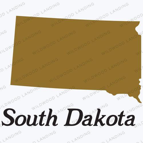 SOUTH DAKOTA SILHOUETTE