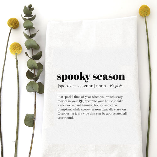 SPOOKY SEASON - TEA TOWEL