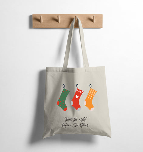 TWAS THE NIGHT BEFORE - TOTE BAG