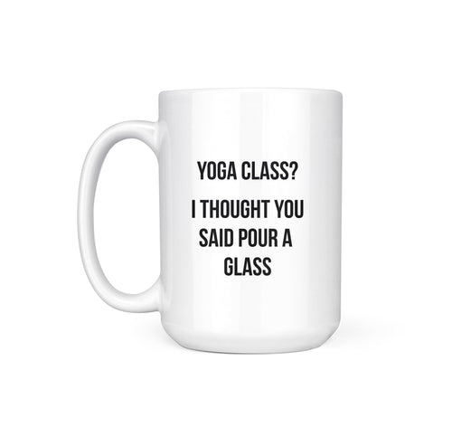 YOGA CLASS - MUG