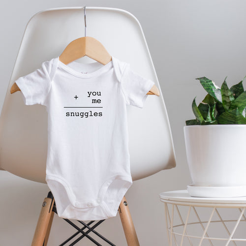 YOU + ME = SNUGGLES - BODYSUIT