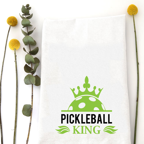 PICKLEBALL KING - TEA TOWEL