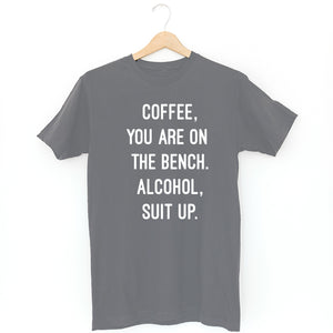 COFFEE ON THE BENCH TSHIRT - on sale