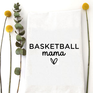 BASKETBALL MAMA - TEA TOWEL