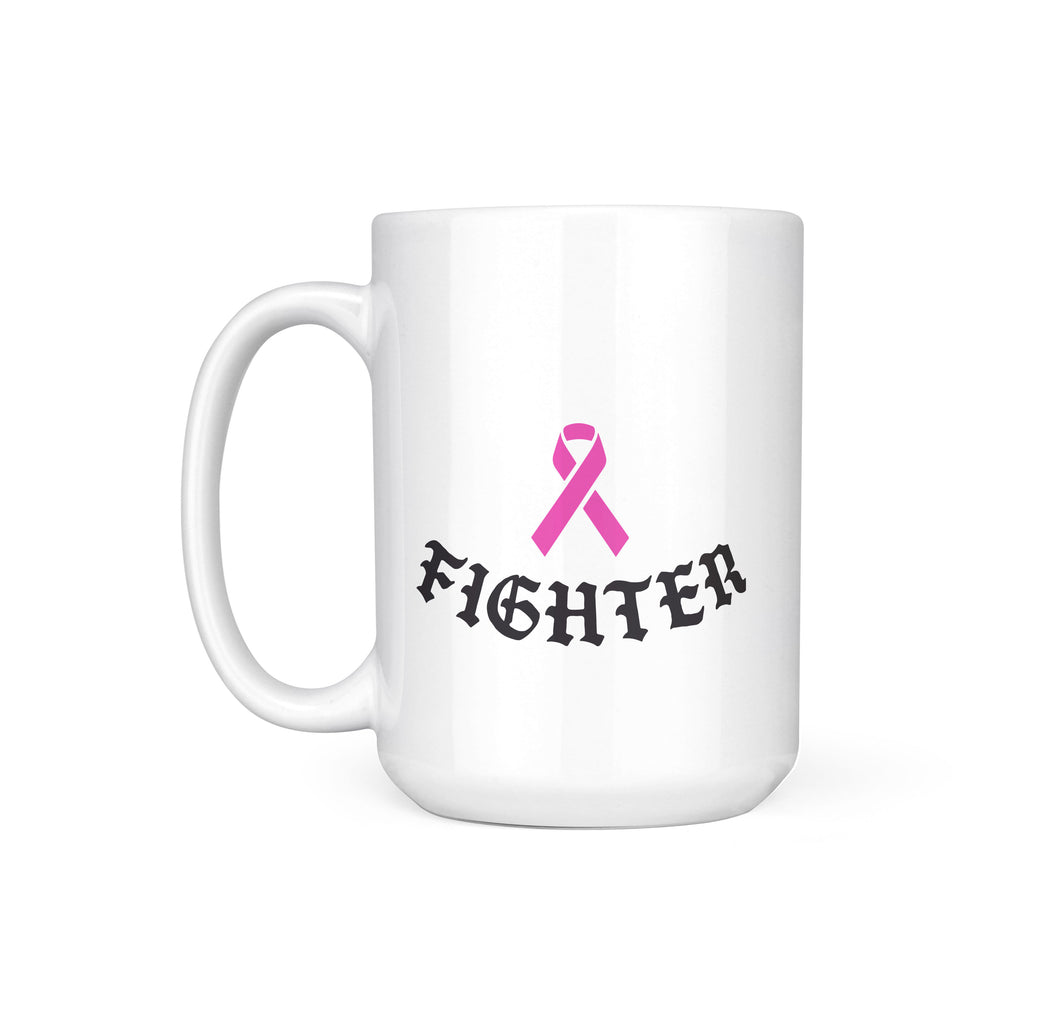 FIGHTER MUG - Breast Cancer Awareness