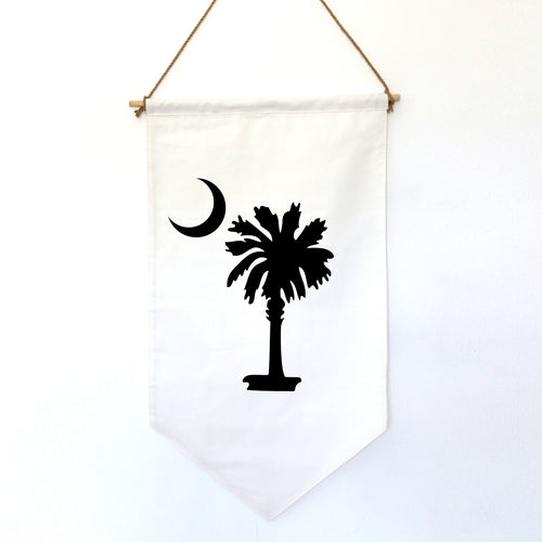 PALM & MOON SMALL BANNER