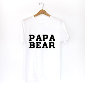 PAPA BEAR TSHIRT - on sale